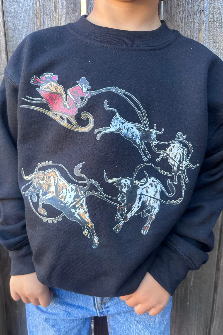 Santa’s Cattle Drive Pullover