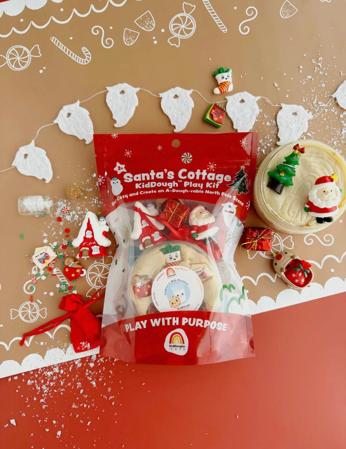 Santa’s Cottage KidDough Kit
