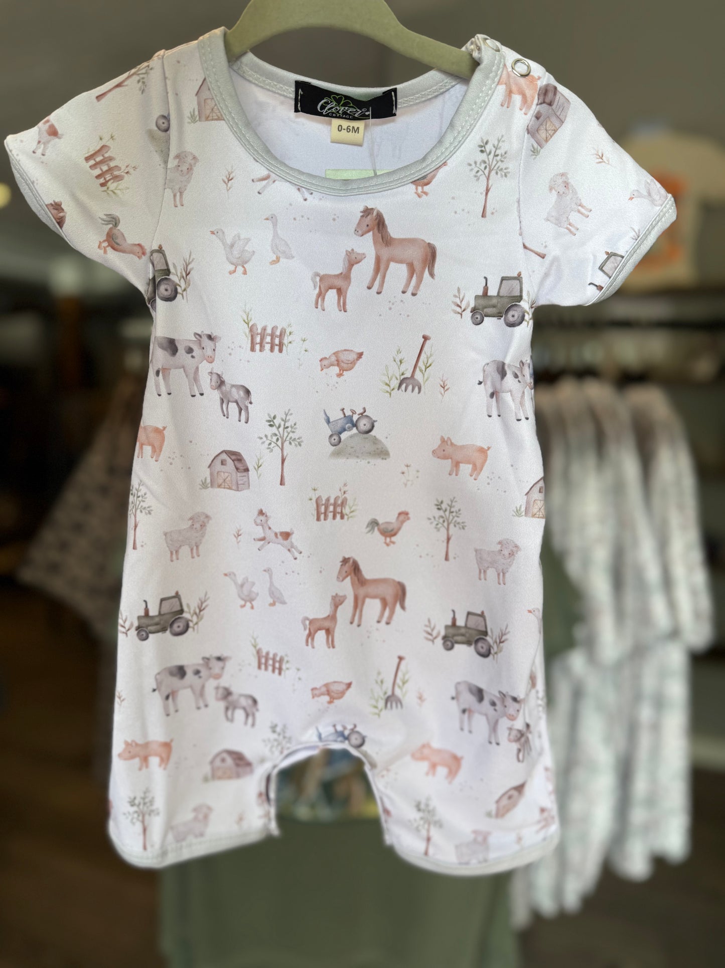 Rural Farm Romper