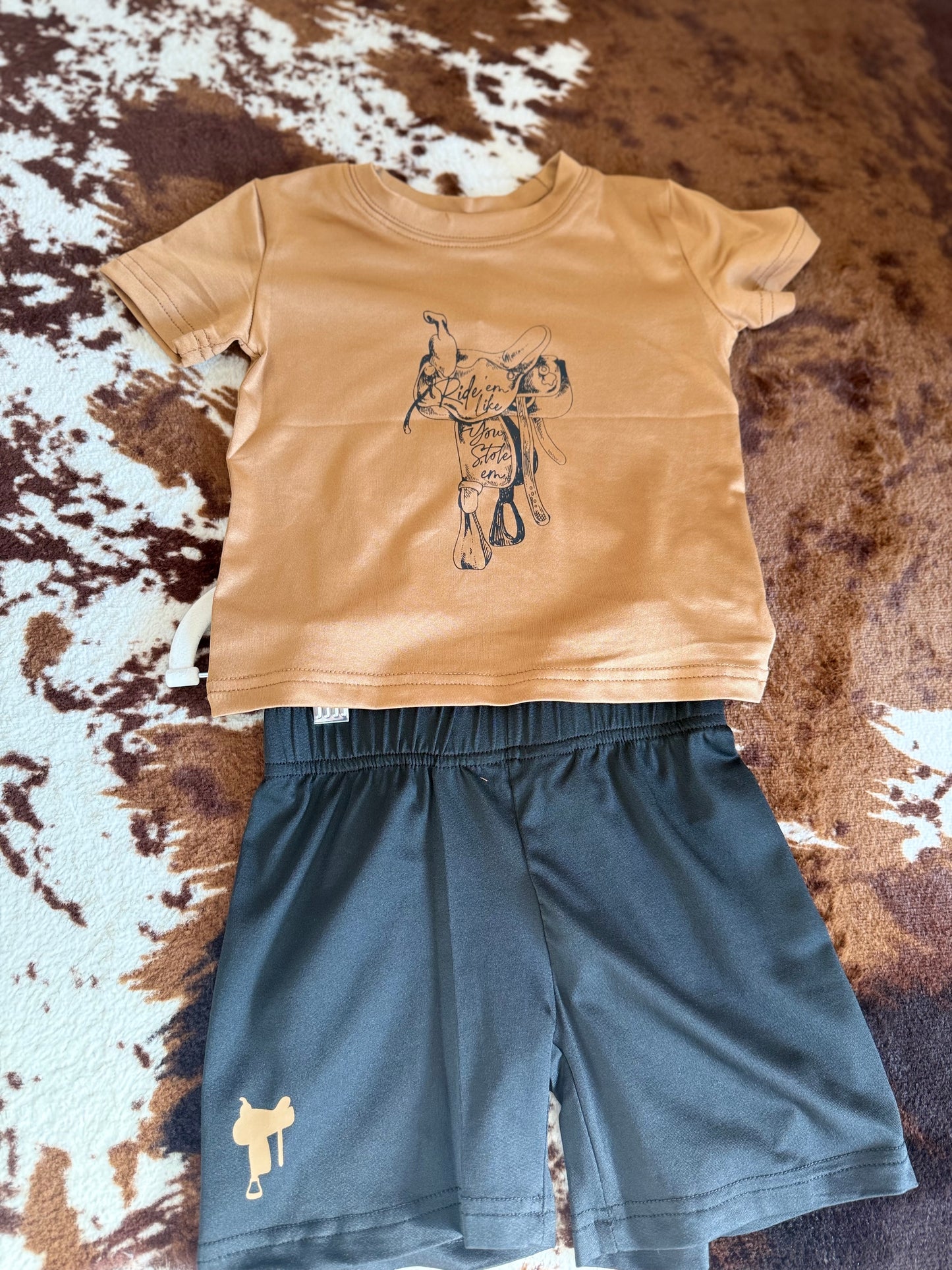 Saddle Up Rascals Short Set