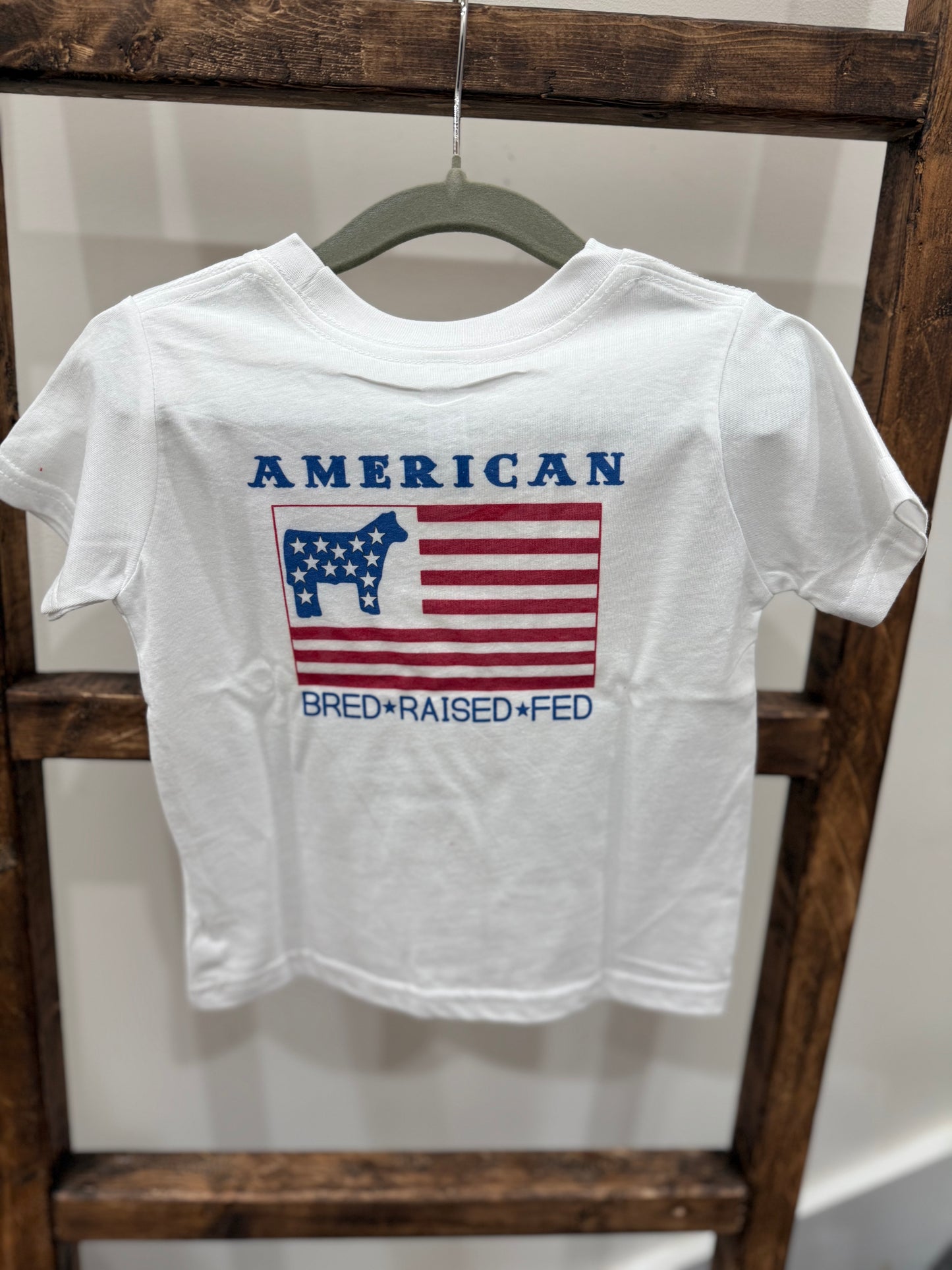 Red White & Blue Bred Raised Fed