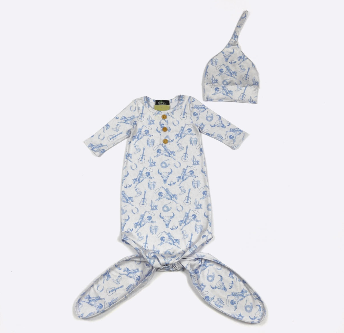 Azul Western Gown