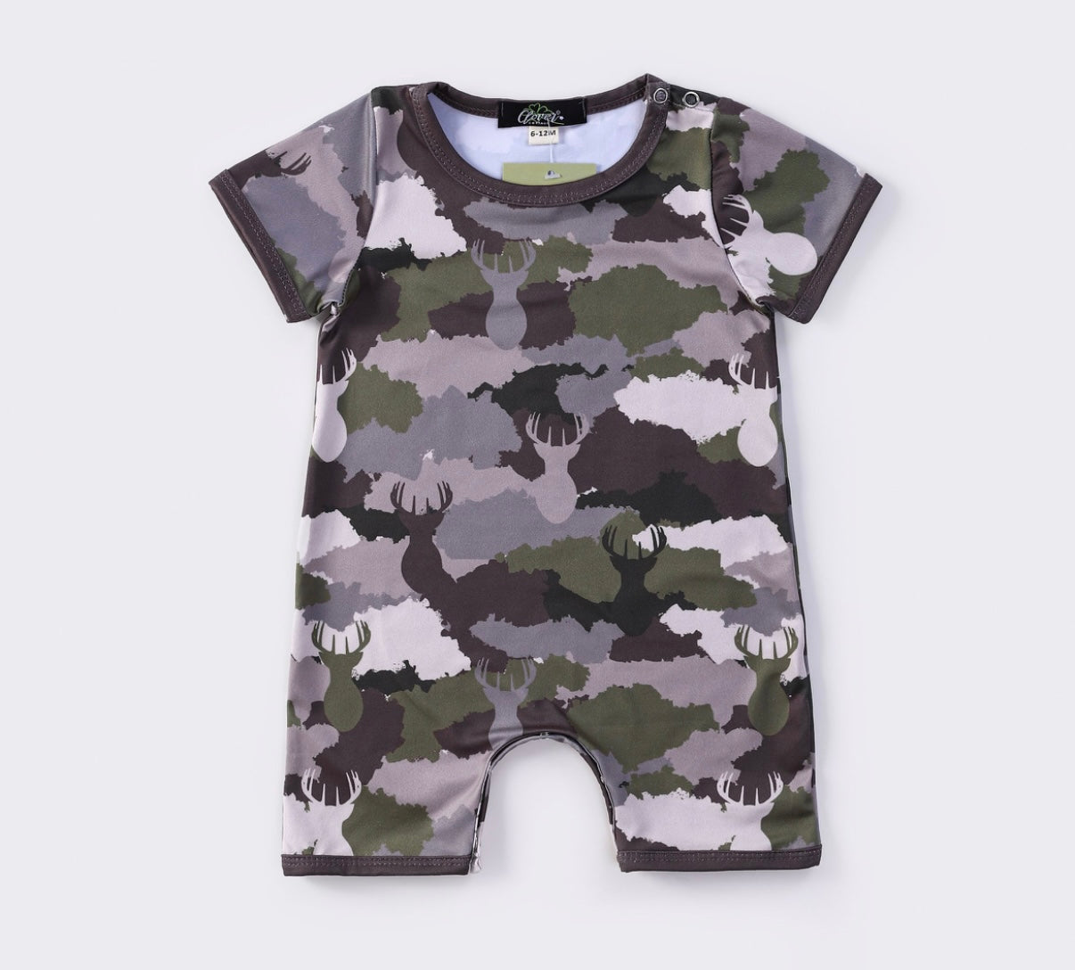 Buck Camo Romper