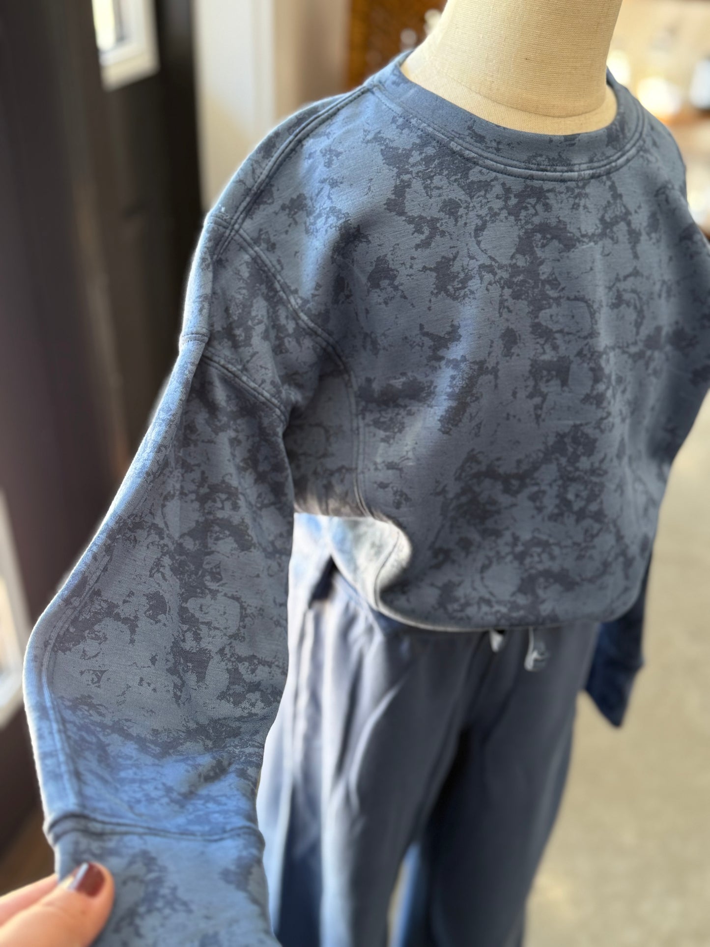 Scuba Crew Pullover Set *Blot Blue