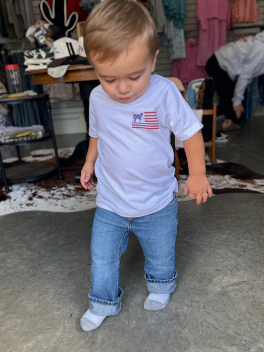 Red White & Blue Bred Raised Fed