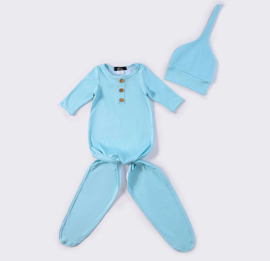 Cyan Gown