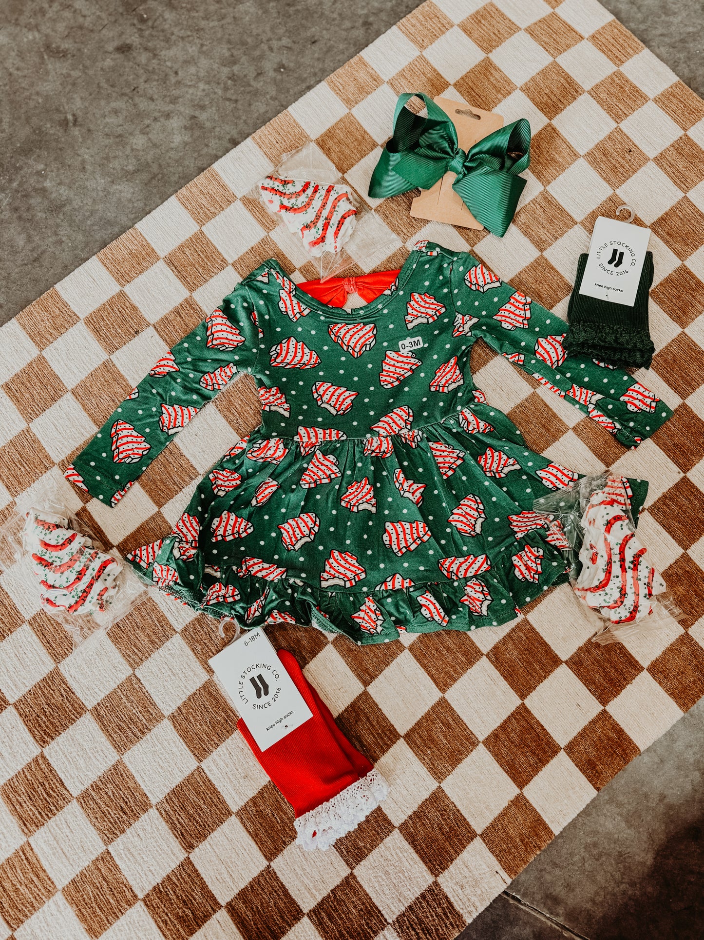 Christmas Tree Treat Bamboo Dress