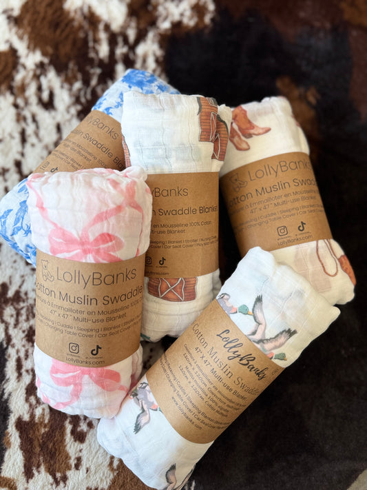 Muslin Swaddle Blankets
