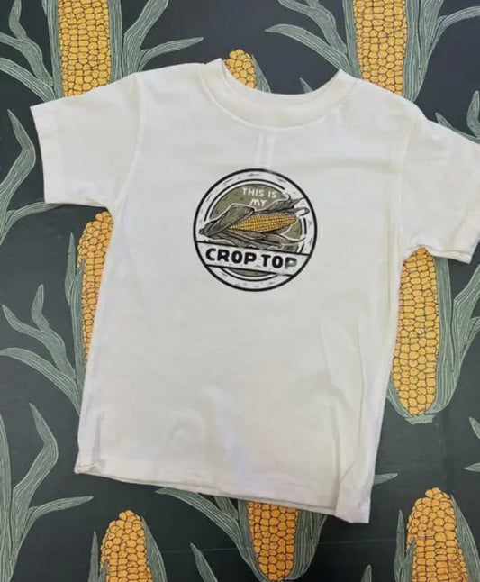 This Is My Crop Top Tee Youth