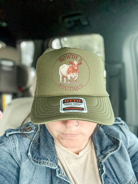 Adult Logo Hat *Olive