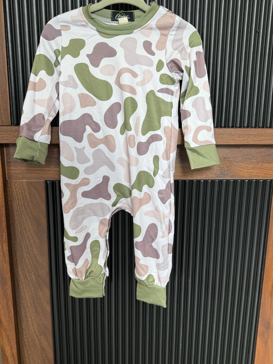 Camo Romper