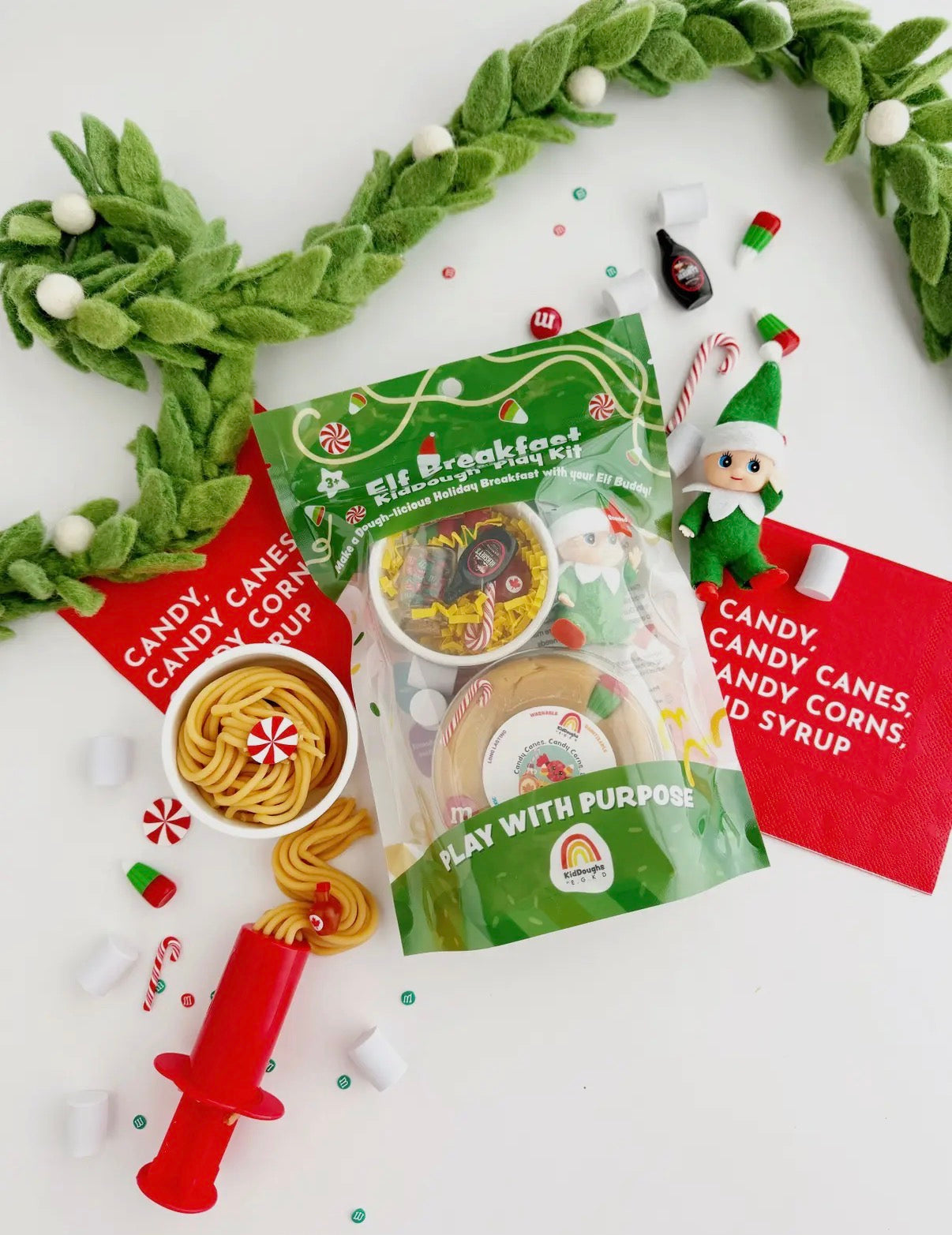 Elf Breakfast KidDough Kit