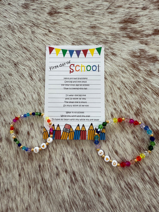Back to School Bracelets