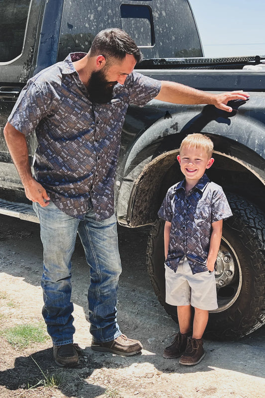 Cowboy Slangin Button-Up