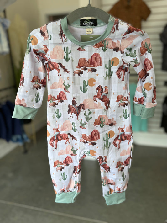Giddy Up Romper