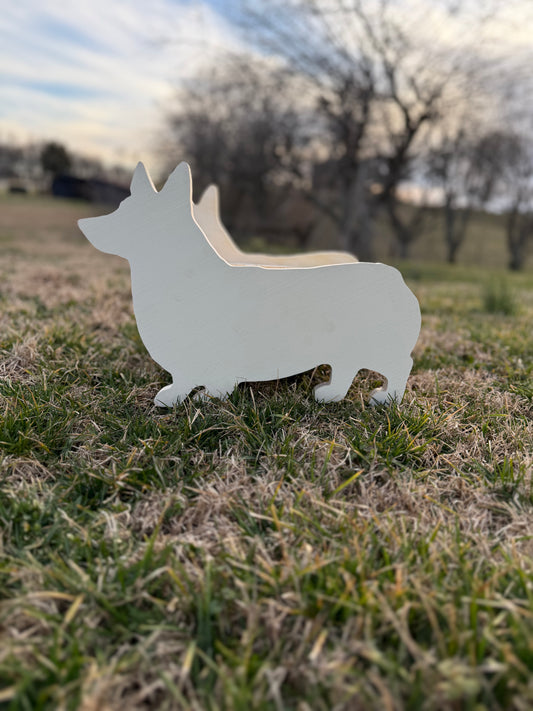 Corgi Planter