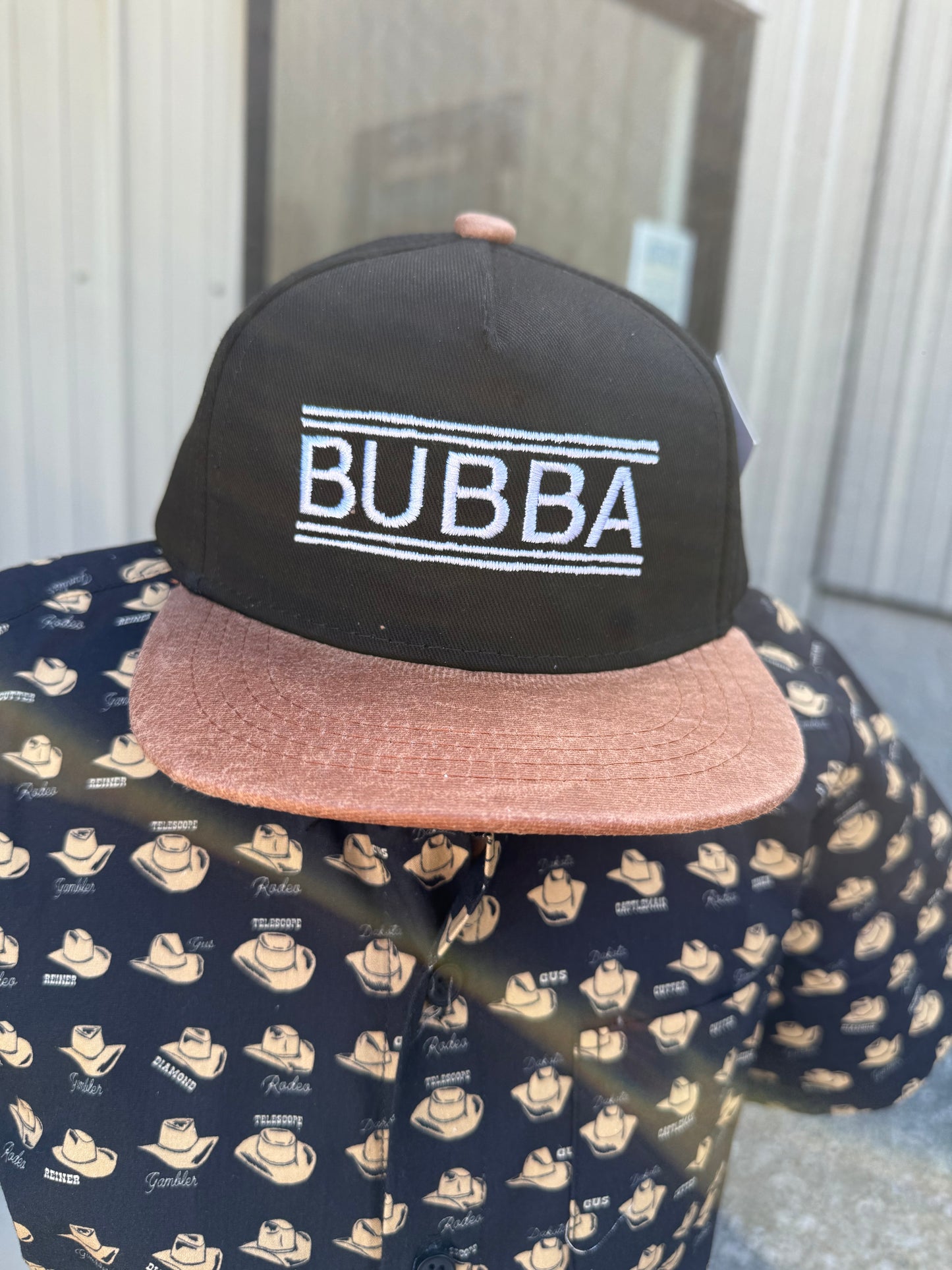 Bubba Trucker Flat Brim Hat
