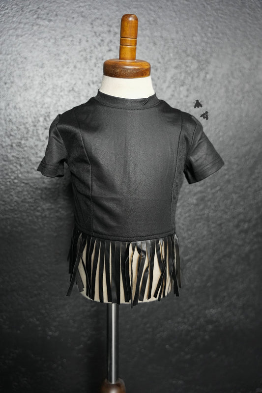 Zippity Zap Fringe Top