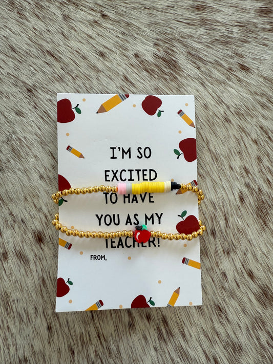 Teacher Bracelets