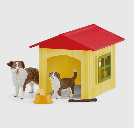 Friendly Dog House Set