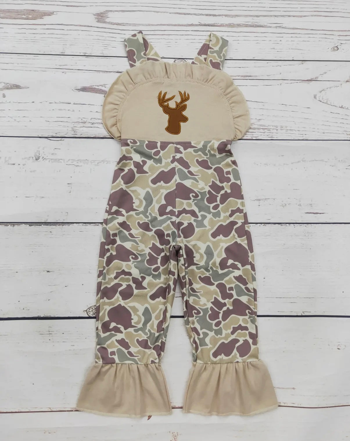 Deer Ruffle Jumpsuit