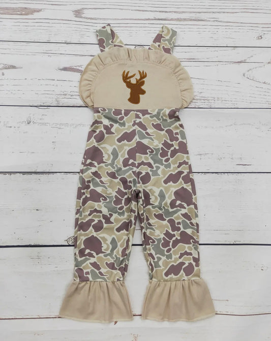 Deer Ruffle Jumpsuit