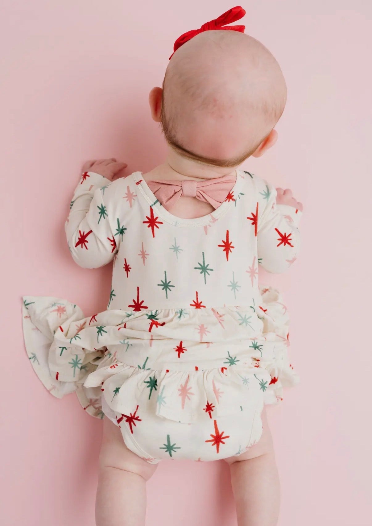 Holiday Twinkle Bodysuit Bamboo Dress