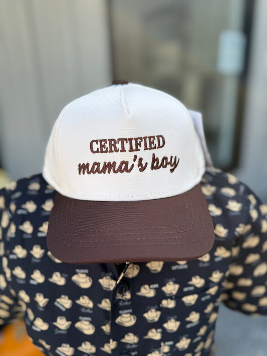 Certified Mamas Boy Hat