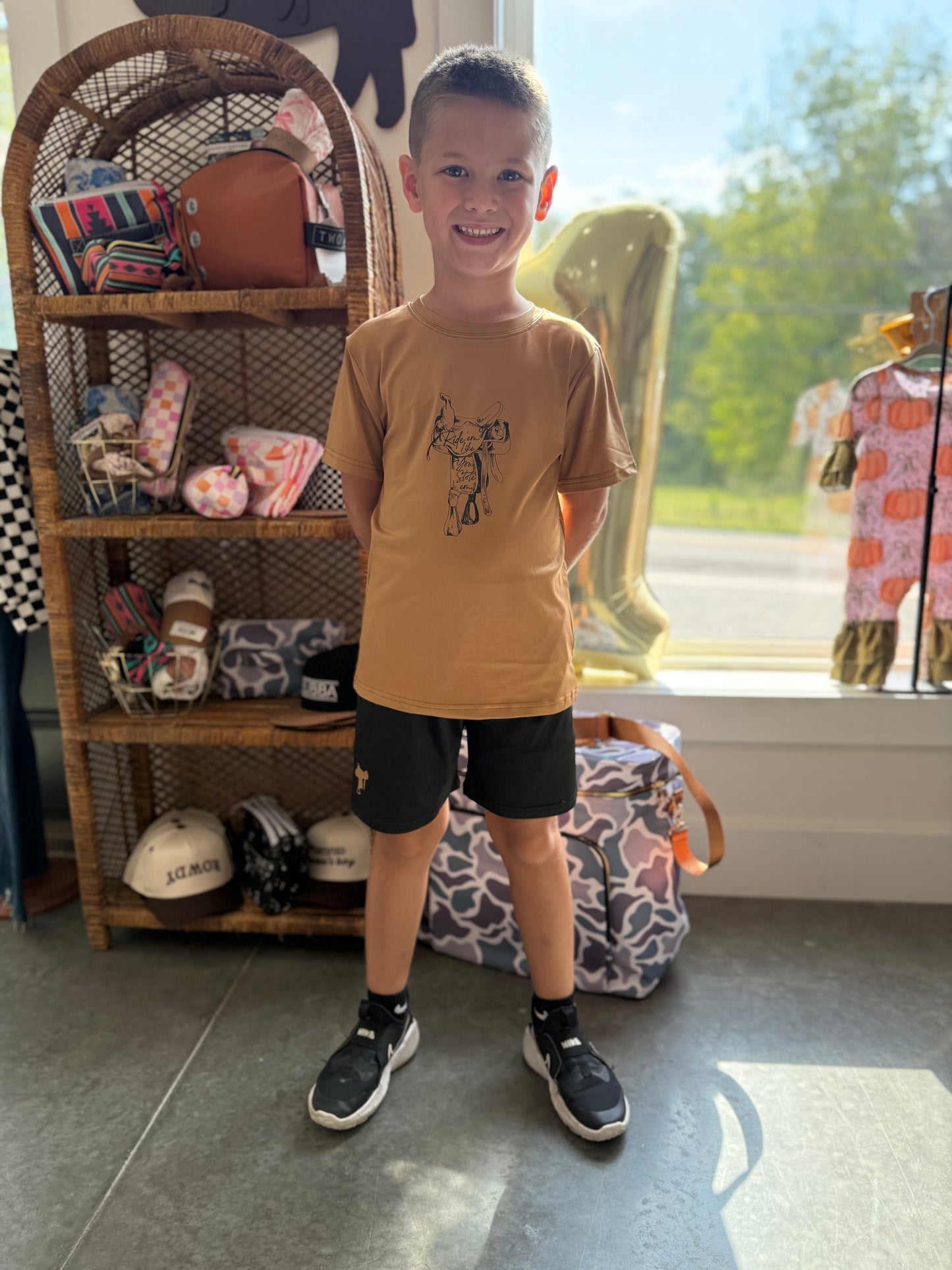 Saddle Up Rascals Short Set