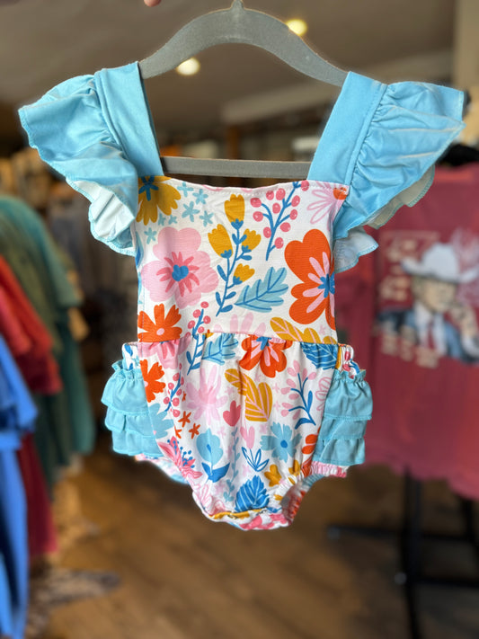 Floral Ruffle Bubble