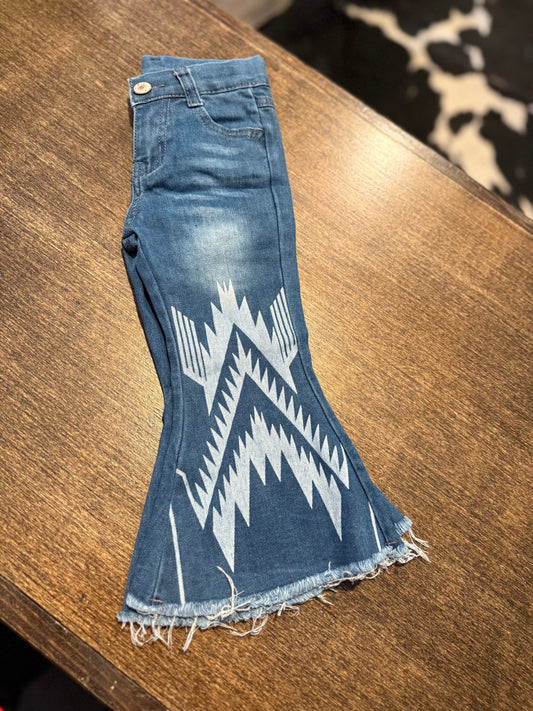Aztec Flare Jeans