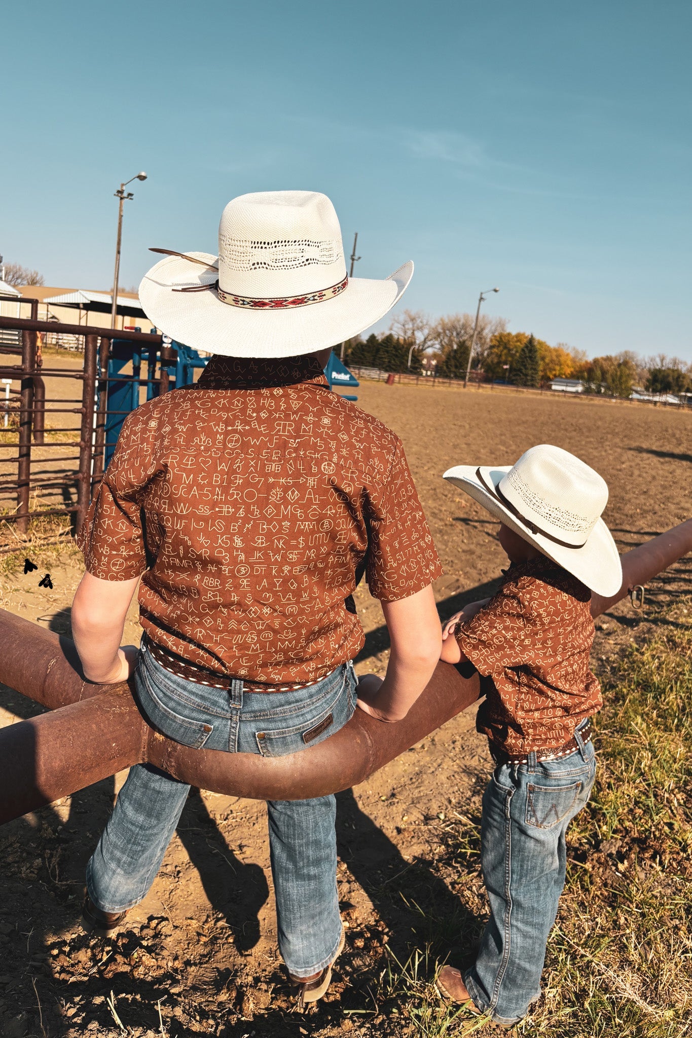 Brand Yur Cattle Button Up