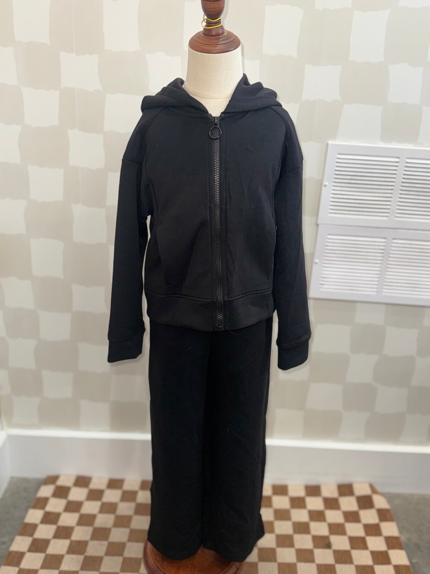 Full Zip Jacket & Wide Leg Set